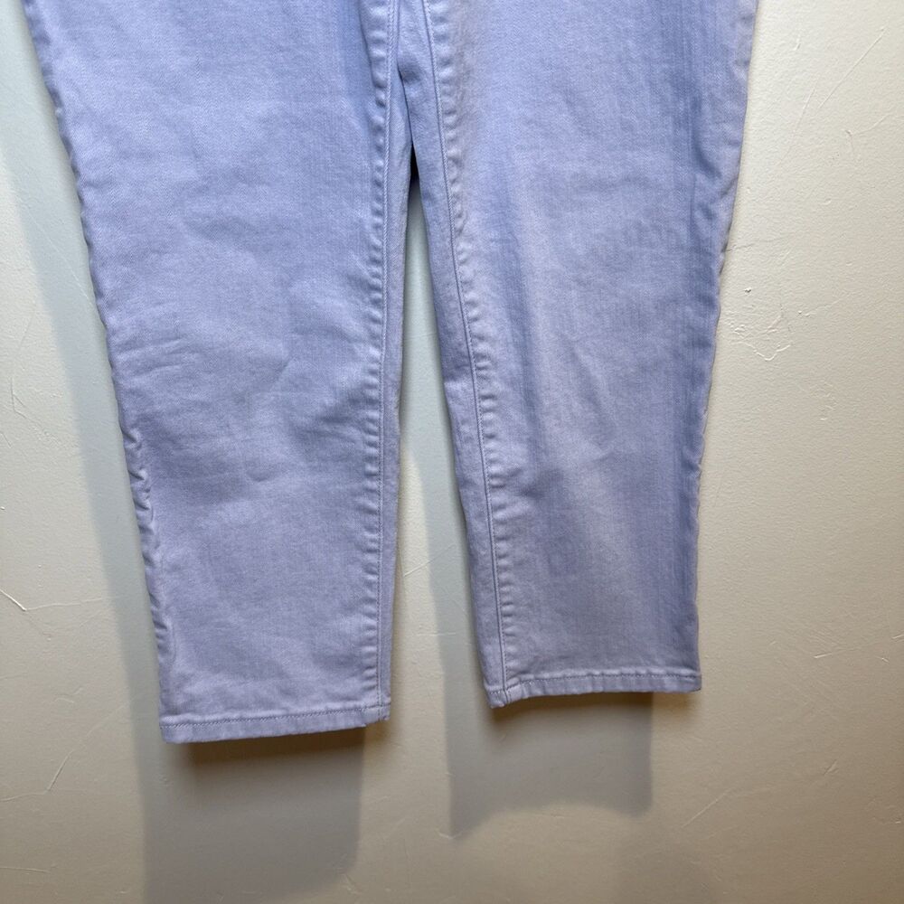 Nine West Lilac Gramercy Crop Pants Women’s Size 6 - Picture 3 of 15